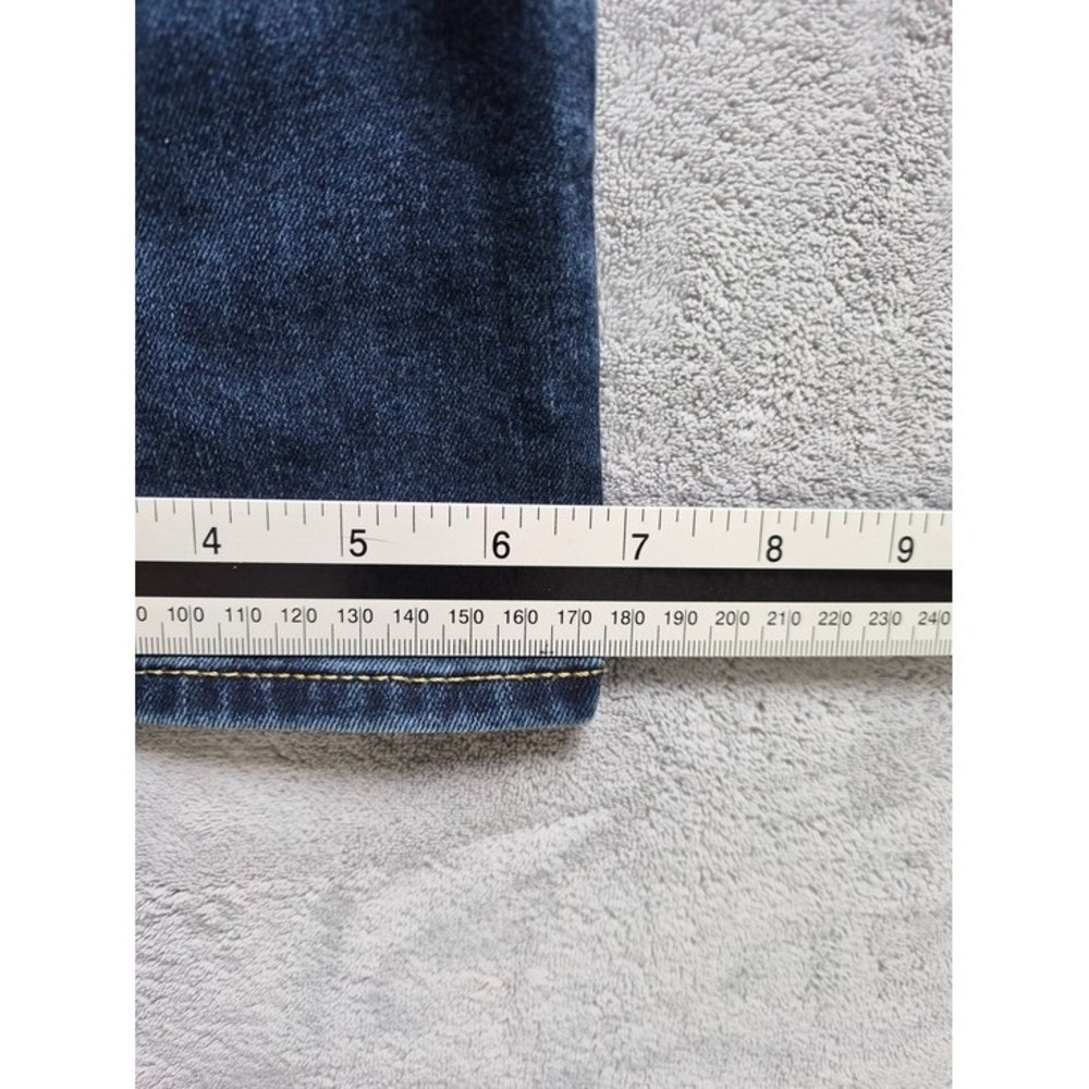 True Religion Billie Jeans Women's 28 Mid Rise Straight Dark Wash Stretch Denim - Picture 14 of 14